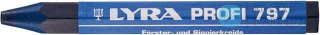Kreda do drewna i do znakowania 797, niebieska,po 12szt. LYRA
