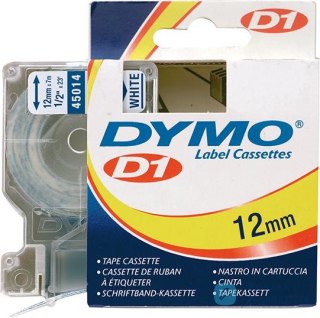 Taśma do drukarek etykiet D1 45014, niebieska/biala 12mmx7m DYMO