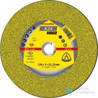 Tarcza do ciecia, odsadzana A24 Extra 115x2,5mm KLINGSPOR