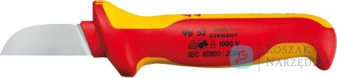 Nóż do kabli z uchwytem wielokomponentowym 180 mm KNIPEX
