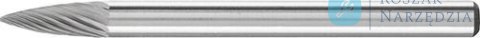 Maly frez trzpie.ze stop.tward.luk.ostry0307 5 3mm3x7mm Pferd