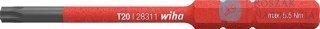 Trzpień wkrętakowy slimBit  VDE , TORX T10x75mm Wiha