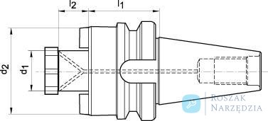 Wiertło kręte HSSE  INOX 2,5mm GÜHRING