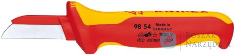 Nóż do kabli,  VDE , 180mm, z ostrzem 50mm, 98 54, KNIPEX