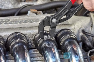 Szczypce do montażu opasek do węży CLIC, 180mm, 85 51 180 C, KNIPEX