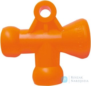 Lacznik T,zest.2-cz.do weza doprowadzającego chłodziwo  1/4",LOC-LINE