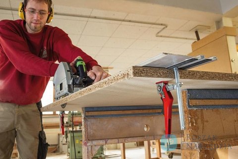 Scisk stolowy, z litej stali 160x60mm BESSEY