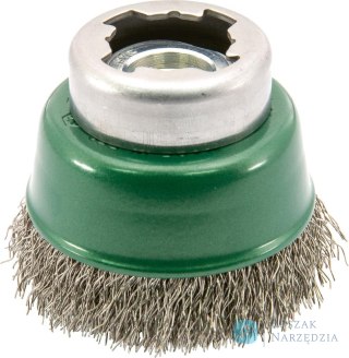 Szczotka garnkowa X-LOCK drut nierdzewny, falisty 60xmm Osborn