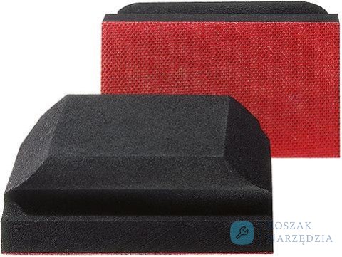 Reczny klocek szlifierski,z rzepem 118x68x40mm KLINGSPOR