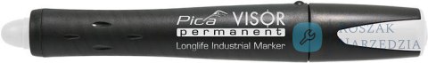 Marker permanentny VISOR przmyslowy, bialy Pica