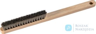 Szczotka dla mechanikow precyzyjnych V4A drut falisty,4-rzedowa 0,1mm ZEINTRA