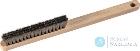 Szczotka dla mechanikow precyzyjnych V4A drut falisty,4-rzedowa 0,1mm ZEINTRA