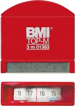 Taśma miernicza miara kieszonkowa ,podstawa ze stali szlachetnej 3m x 13mm BMI 12,7mm STANLEY