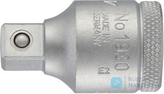 Redukcja z 4-kat.wewnętrzne  1/2" na 4-kat zewn. 3/8", GEDORE