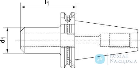 Rozwiertak DIN343 HSS, chwyt MK2 15,0mm GÜHRING