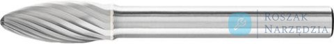 Frez trzpien.ze stopow twar,w kszt.plomienia B 1230 3 6mm 12x30mm Pferd