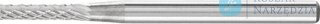 Maly frez trzpie.ze stop.tward.cylindr.0210 4 3mm 2x10mm Pferd
