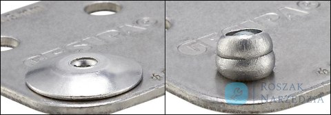 Nit jednostronnie zamyk, alum./stal,z duzym lbem 4,8x10mm GESIPA (1000 szt.)