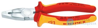 Szczypce uniwersalne (kombinerki)  VDE , 190 mm, 01 06 190, KNIPEX