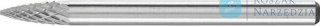 Maly frez trzpie.ze stop.tward.luk.ostry0613 4 3mm6x13mm Pferd