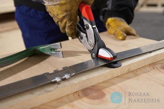Nóżyce do tasm stalow.z z dociskaczem 260mm Erdi