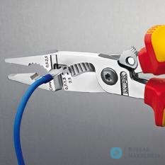 Szczypce elektroinstalacyjne - do instalacji elektrycznych,  VDE , 200mm, 13 96 200, KNIPEX