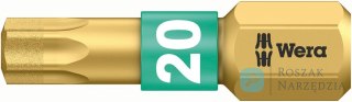 Bit Diamant 1/4" DIN3126C6,3, do śrub z gniazdem Torx 20x25mm Wera