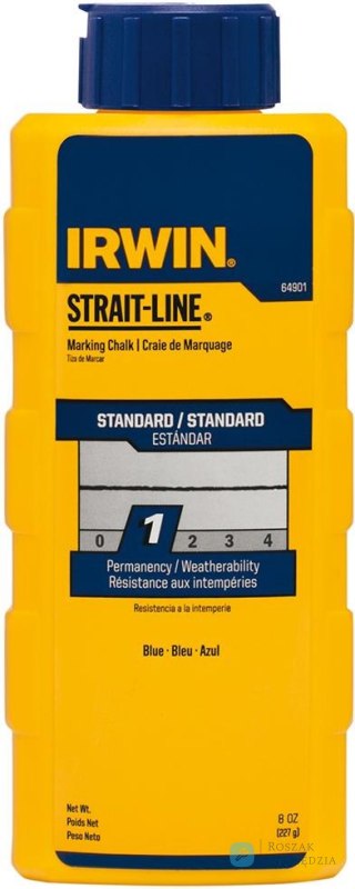 Kreda traserska 227g, kolor niebieski IRWIN STRAIT-LINE