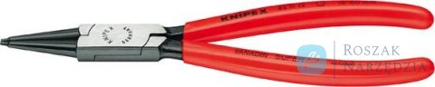 Szczypce Segera do pierścieni osadczych wewnętrzne  140 mm, proste, 44 11 J0, KNIPEX
