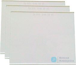 Szybka zewnetrzna DIN 90x110mm przezroczysta