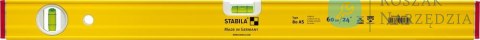 Poziomica z metalu lekkiego 80AS 120cm STABILA