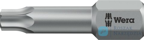 Bit Torsion 1/4" DIN3126C6,3, do śrub z gniazdem Torx 10x25mm Wera