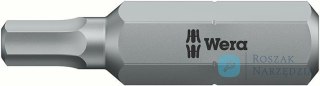 Bit ciagliwo-twardy 5/16"DIN3126C8 do śrub z gniazdem 6-katnym 5x30mm Wera