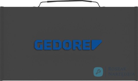 Zestaw nasadek TC 19-MU-10 w etui tekstylnym, profil ceowy 1/2" GEDORE