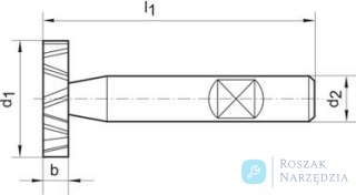 Rozwiertak DIN343 HSS, chwyt MK1 13,0mm GÜHRING