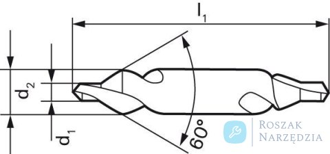 Wiertło kręte HSSE  INOX 2,8mm GÜHRING