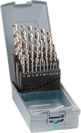 Zestaw wiertel kręte DIN338 HSSE  szlifowane,typ VA, 1-10,5mm GÜHRING