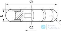 Nóż HSSE  do wycinaka pierscieniowego LILIPUT2 GFS