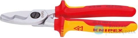 Nożyce do kabli  VDE , 200mm, 95 16 200, KNIPEX