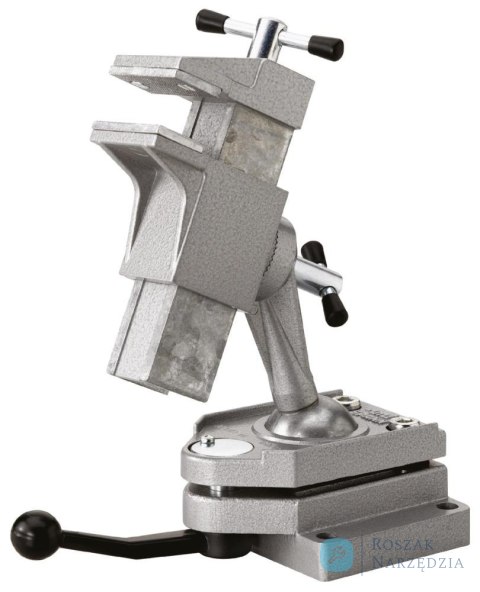 Imadło obrotowo-uchylne do przykręcania na stołach warsztowych 80mm UNISPANN