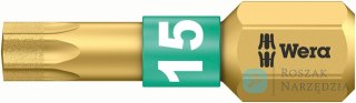 Bit Diamant 1/4" DIN3126C6,3, do śrub z gniazdem Torx 15x25mm Wera