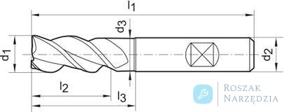 Rozwiert.HNC WN VHM TiALNtyp UNI,do otw.nieprzel. 12,03mm BECK
