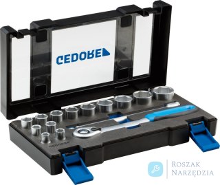 Zestaw nasadek 1/2" 19DMU-20, 15-częściowy GEDORE