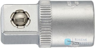Adapter zwiększający z 4-kąt wewnętrzne  1/4" na 4-kąt zewn. 3/8", 858-1 HAZET