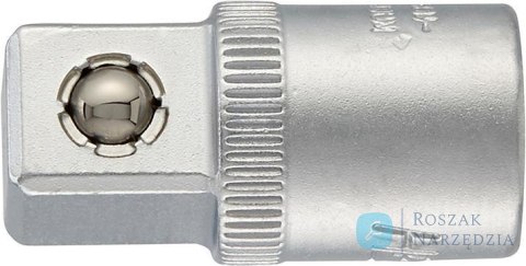 Adapter zwiększający z 4-kąt wewnętrzne  1/4" na 4-kąt zewn. 3/8", 858-1 HAZET