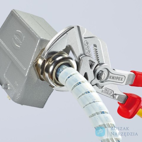 Szczypce klucz  VDE , izolowane, 250mm, 86 06 250, KNIPEX