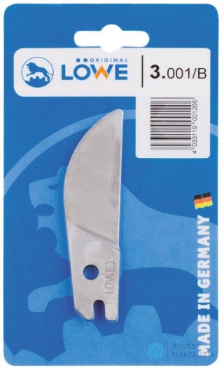 Ostrze do nóżyc do ciecia ukosnego i profili 3204/P90,3001/B,1szt. na blistrze LÖWE
