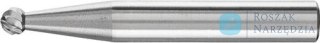 Frez trzpieniowy z wegłębokich  spiekanego,kulisty 1009 3PLUS 6mm 10x9mm Pferd