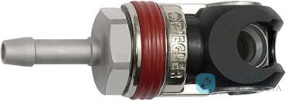 Szybkozlacze odchylane bezpieczne Ø nom. 7,2 stal,tulejka 8mm RIEGLER