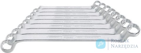 Zestaw kluczy oczkowych 2-stronnych  DIN 838 6-32mm, 12-częściowy  HAZET Zestaw kluczy oczkowych 2-stronnych  DIN 838 6-32mm, 12-częściowy  HAZET